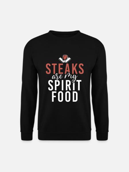 Steak Lover Steak Gift - Unisex Sweatshirt - black