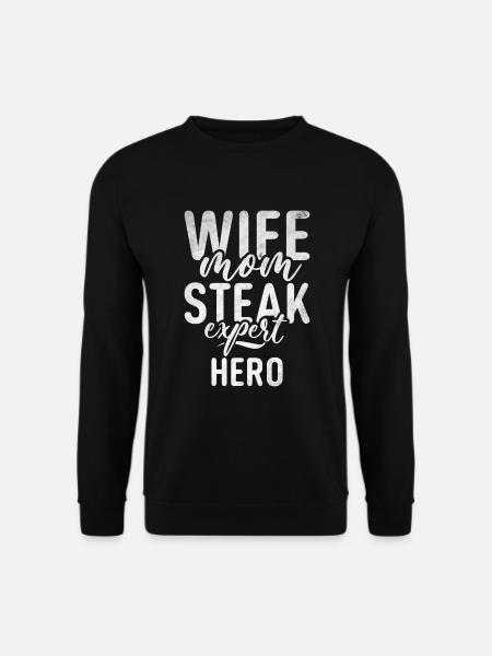 Steak Lover Steak Gift - Unisex Sweatshirt - black