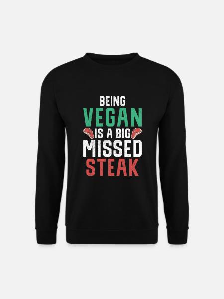 Steak Lover Steak Gift - Unisex Sweatshirt - black