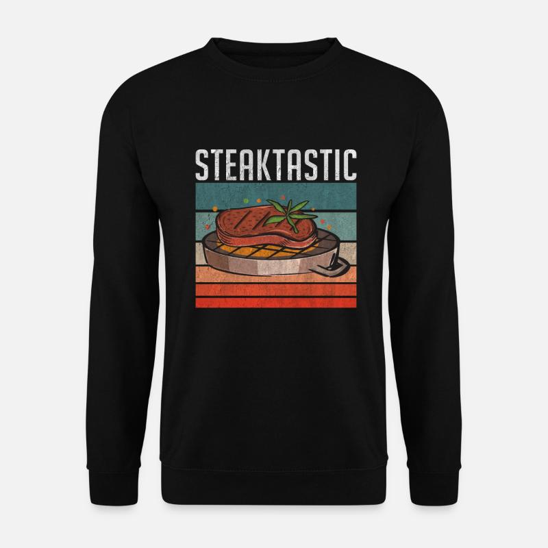 Steak Lover Steak Gift - Unisex Sweatshirt - black