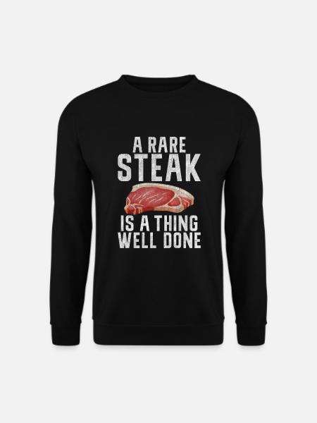 Steak Lover Steak Gift - Unisex Sweatshirt - black
