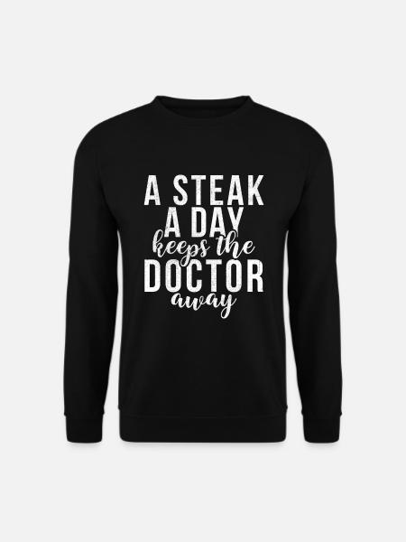 Steak Lover Steak Gift - Unisex Sweatshirt - black