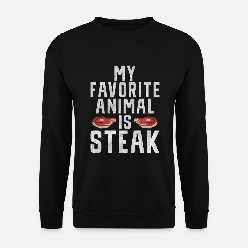 Steak Lover Steak Gift - Unisex Sweatshirt - black