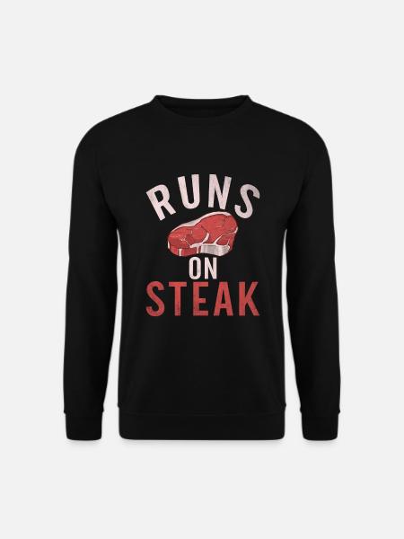 Steak Lover Steak Gift - Unisex Sweatshirt - black