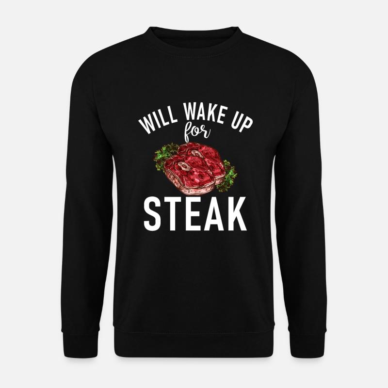 Steak Lover Steak Gift - Unisex Sweatshirt - black