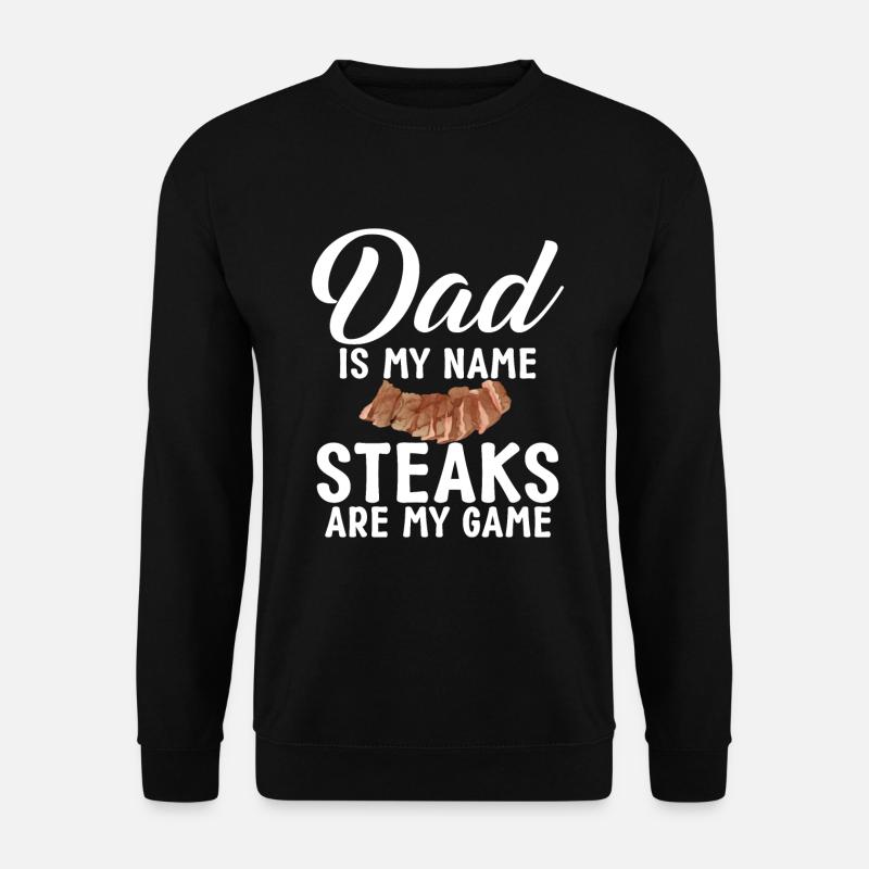 Steak Lover Steak Cadeau - Sweat-shirt Unisexe - noir