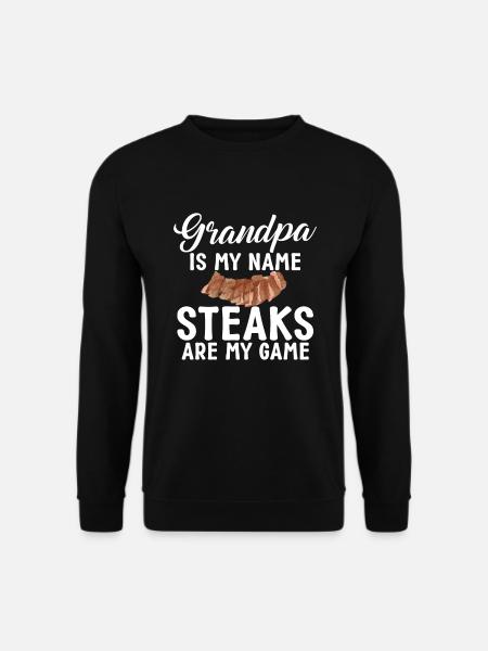 Steak Lover Steak Gift - Unisex Sweatshirt - black