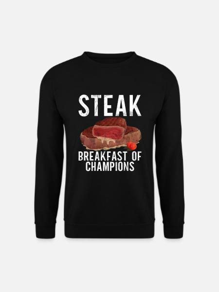 Steak Lover Steak Gift - Unisex Sweatshirt - black