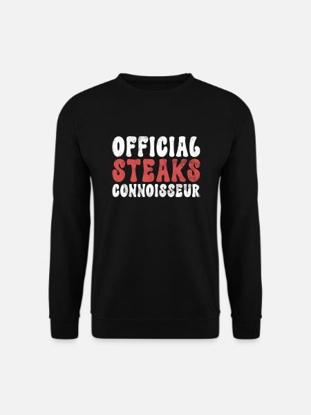 Steak Lover Steak Gift - Unisex Sweatshirt - black