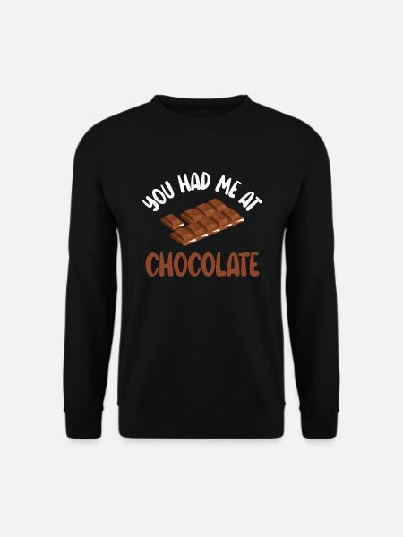 Chocolate Lover Gifts - Unisex Sweatshirt - black