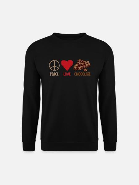 Chocolate Lover Gifts - Unisex Sweatshirt - black