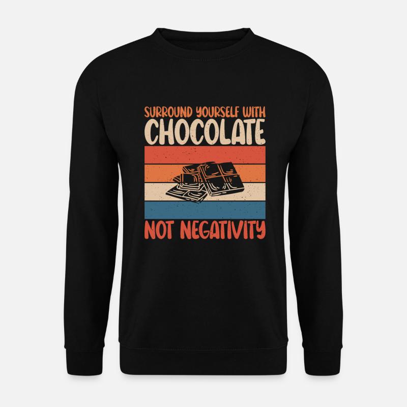 Chocolate Lover Gifts - Unisex Sweatshirt - black