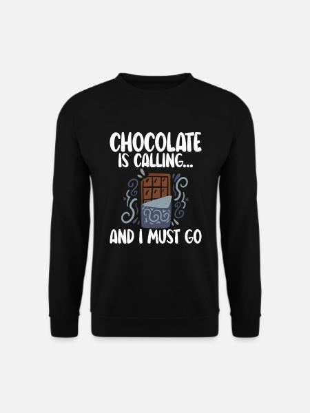 Chocolate Lover Gifts - Unisex Sweatshirt - black