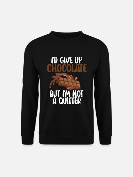 Chocolate Lover Gifts - Unisex Sweatshirt - black