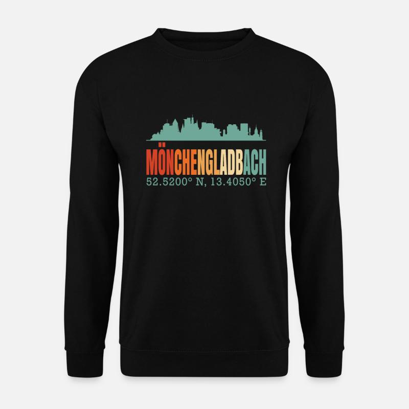 Mönchengladbach Skyline - Unisex Pullover - Schwarz