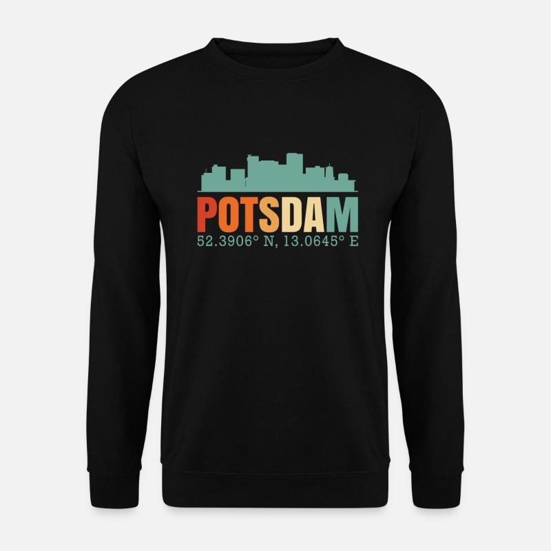Potsdam Skyline - Unisex Pullover - Schwarz
