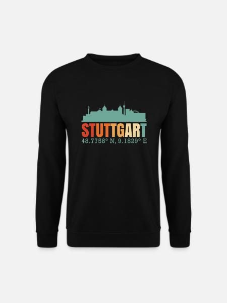 Stuttgart Skyline - Unisex Sweatshirt - black