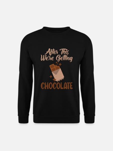Chocolate Lover Gifts - Unisex Sweatshirt - black