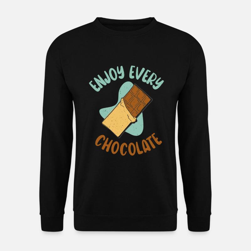 Chocolate Lover Gifts - Unisex Sweatshirt - black