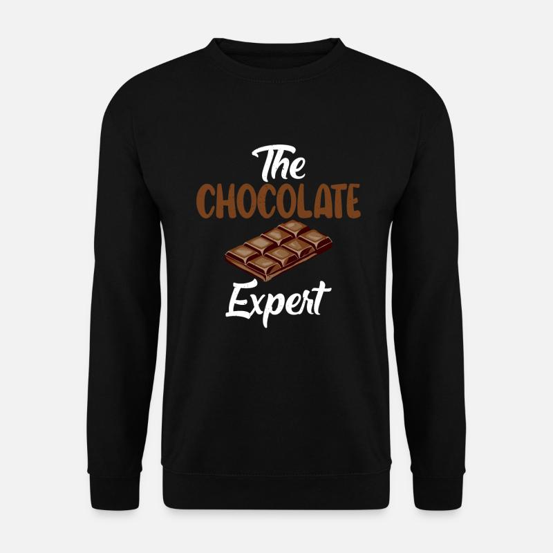 Cadeaux pour amateurs de chocolat - Sweat-shirt Unisexe - noir