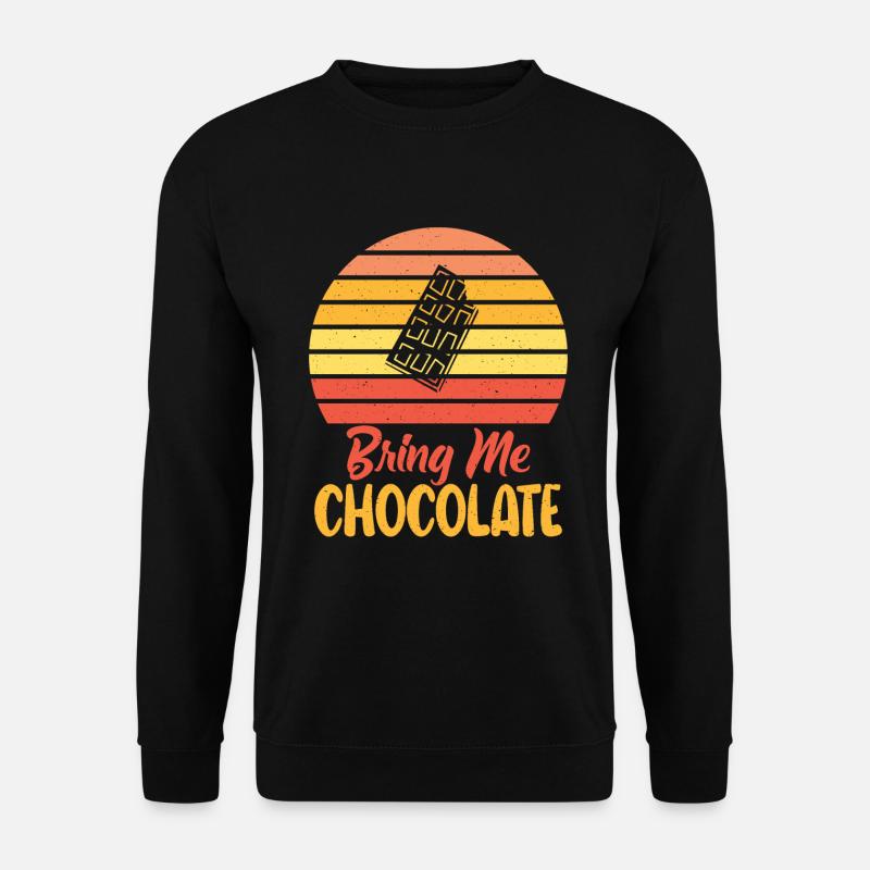 Chocolate Lover Gifts - Unisex Sweatshirt - black