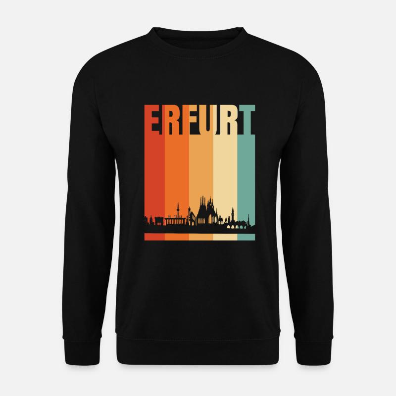 Erfurt - Unisex Pullover - Schwarz
