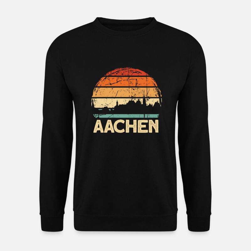 Aachen - Unisex Pullover - Schwarz