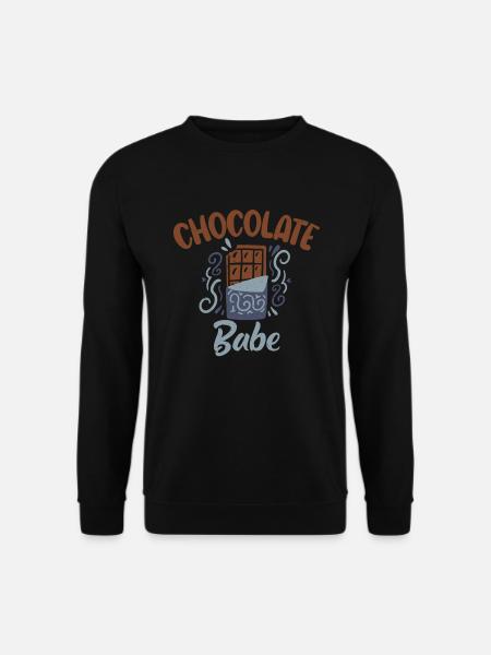 Chocolate Lover Gifts - Unisex Sweatshirt - black