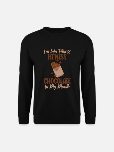 Chocolate Lover Gifts - Unisex Sweatshirt - black