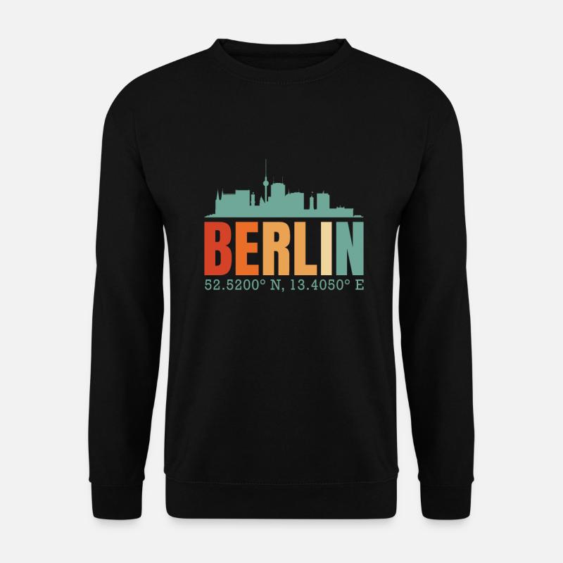 Berlin - Unisex Pullover - Schwarz