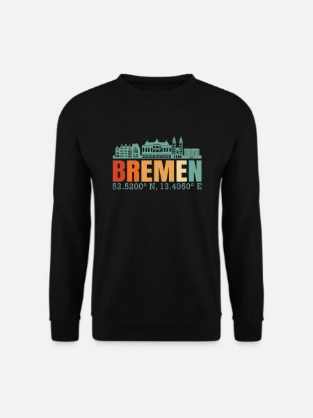 Bremen - Unisex Pullover - Schwarz