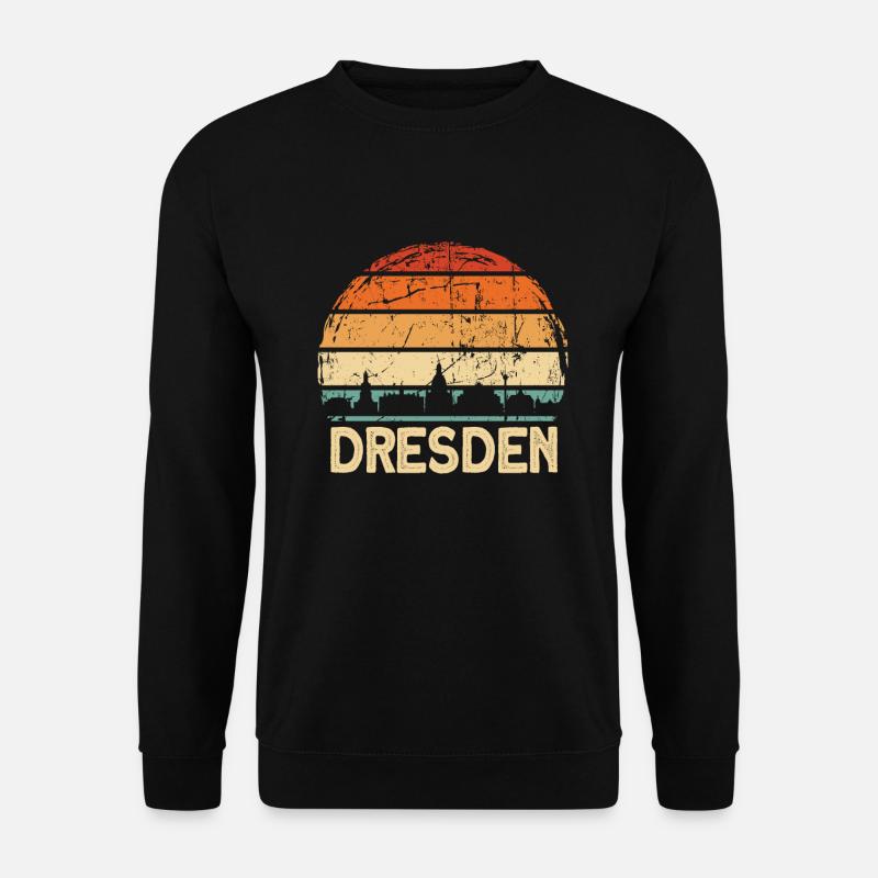 Dresden - Unisex Pullover - Schwarz