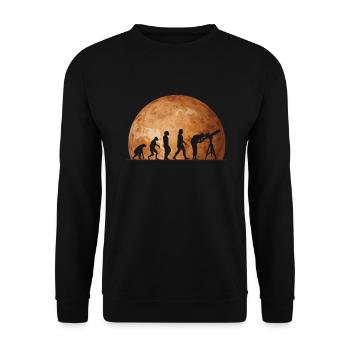 Mercury - Unisex Sweatshirt - black - Front - Alina (178cm) & Michal (187cm)
