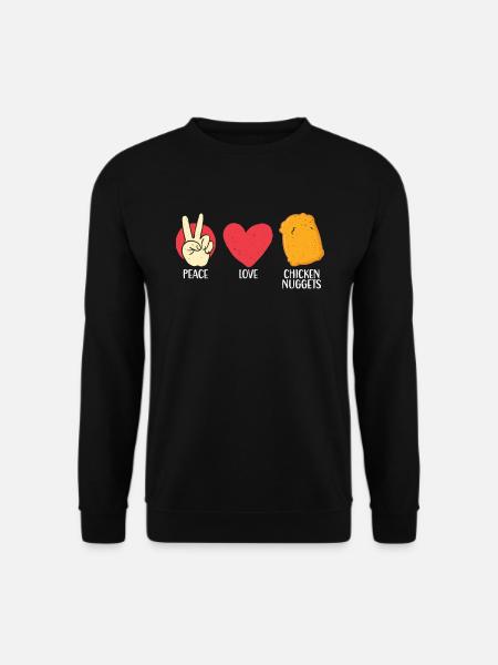 Chicken Nugget Gifts - Unisex Sweatshirt - black