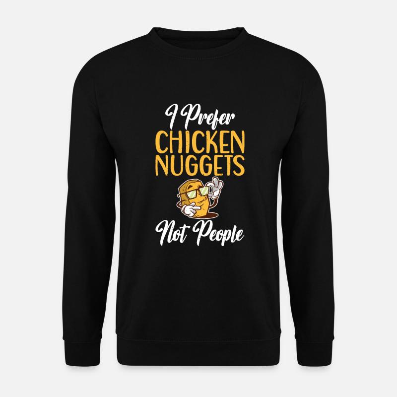 Chicken Nugget Gifts - Unisex Sweatshirt - black