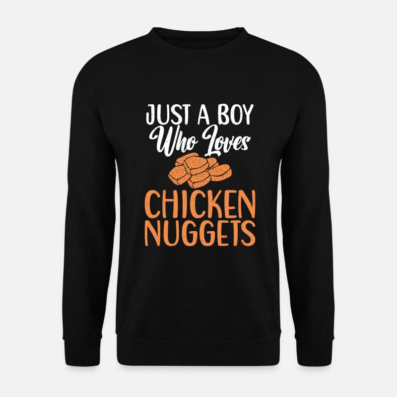 Cadeaux de pépites de poulet - Sweat-shirt Unisexe - noir