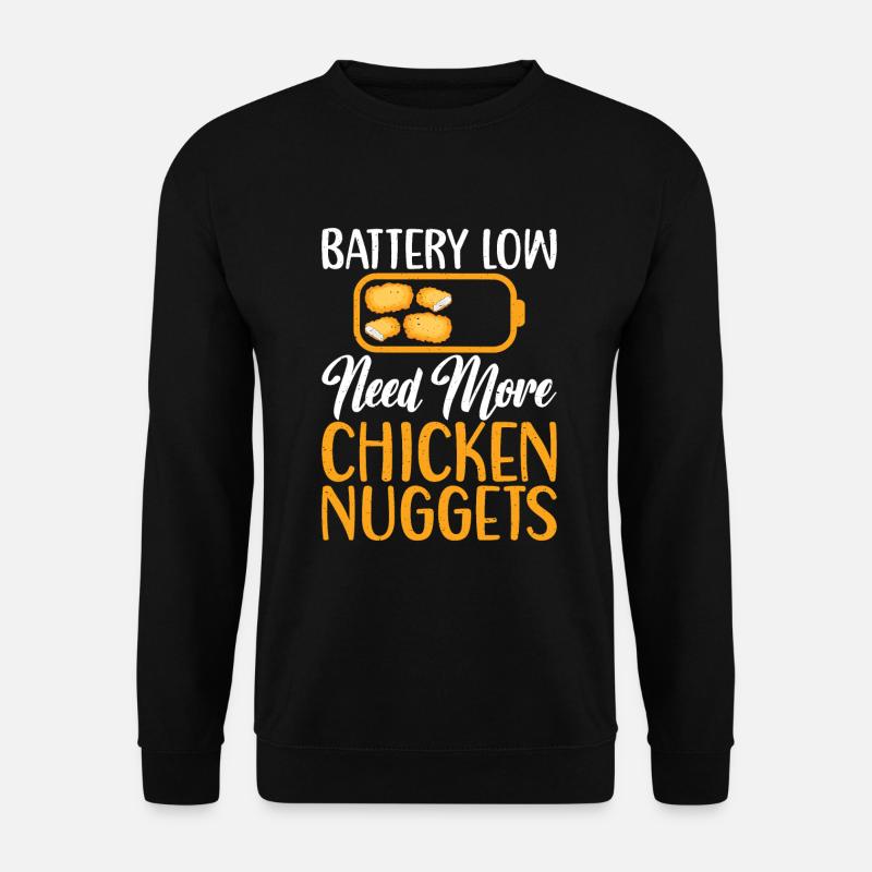 Chicken Nugget Gifts - Unisex Sweatshirt - black