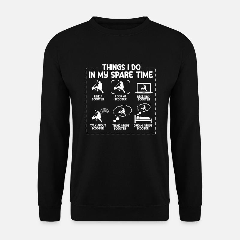 Scooter Scooter Scooter Gift - Unisex Sweatshirt - black