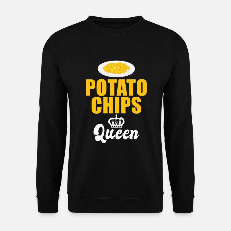 Potato Chips Gift - Unisex Sweatshirt - black