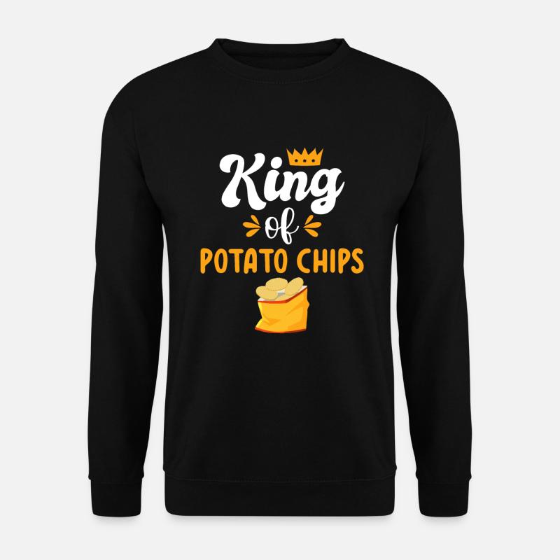 Potato Chips Gift - Unisex Sweatshirt - black