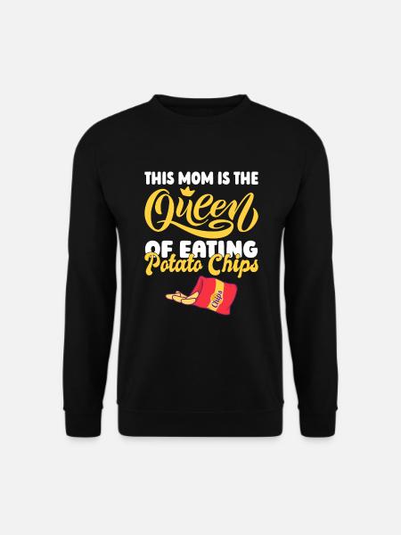 Potato Chips Gift - Unisex Sweatshirt - black