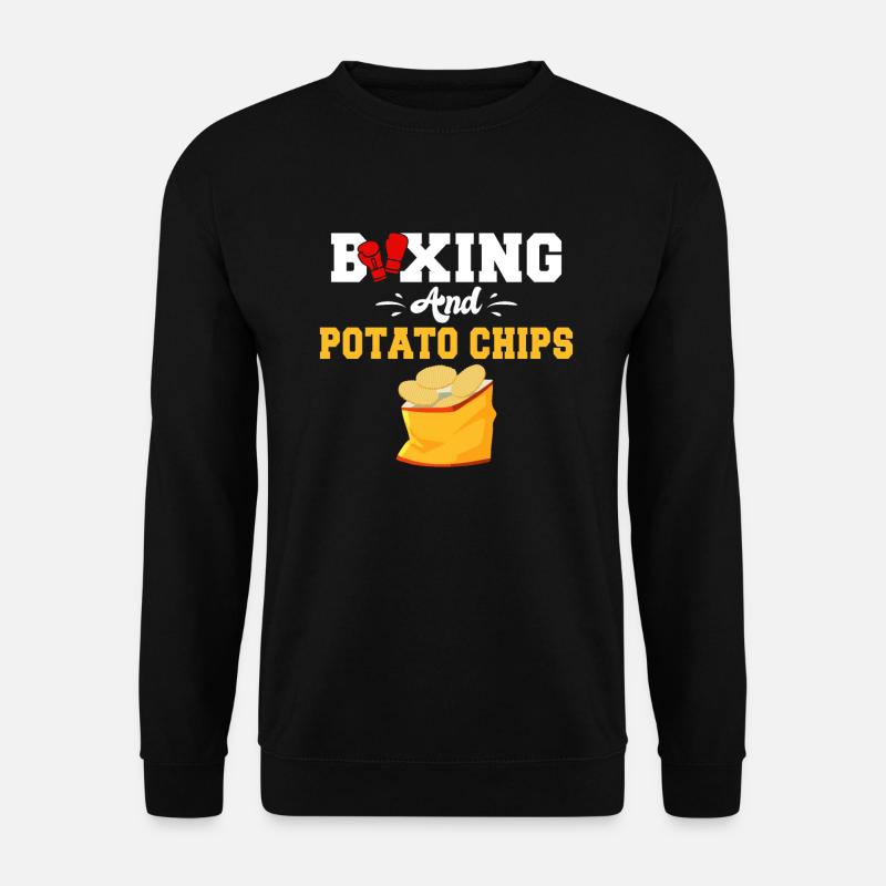 Potato Chips Gift - Unisex Sweatshirt - black