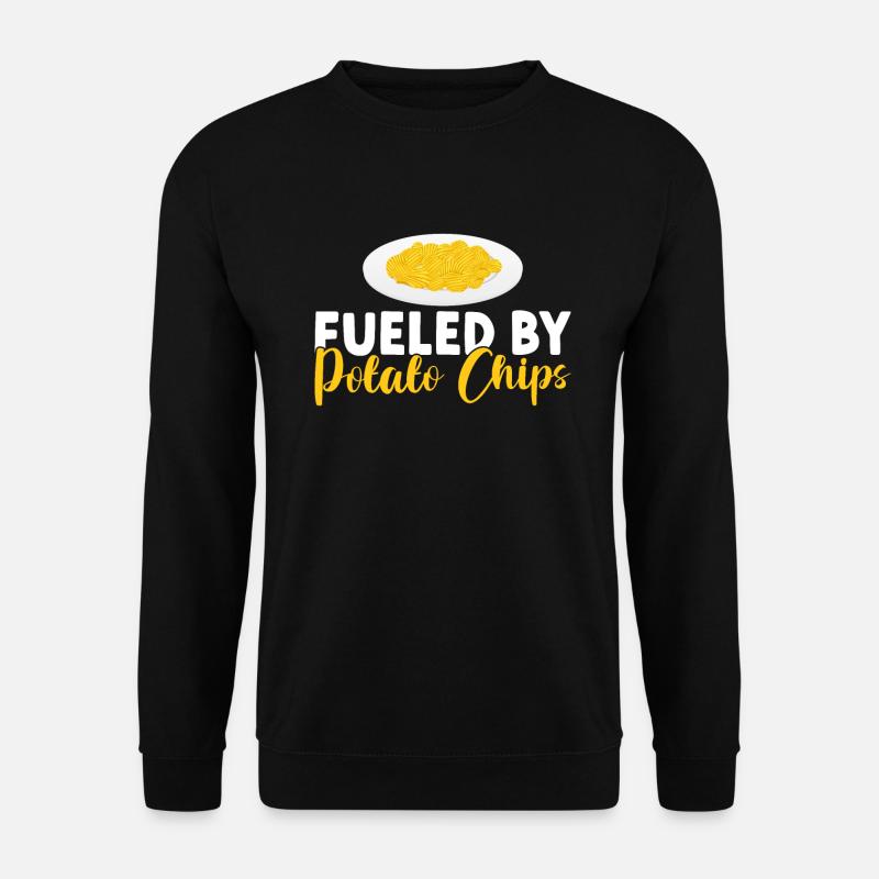 Potato Chips Gift - Unisex Sweatshirt - black