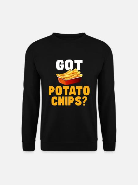 Potato Chips Gift - Unisex Sweatshirt - black