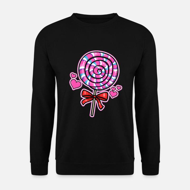 Lolly Candy Gift - Unisex Sweatshirt - black