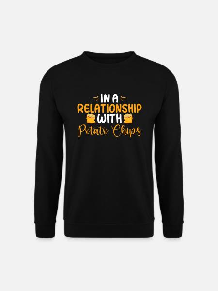 Potato Chips Gift - Unisex Sweatshirt - black