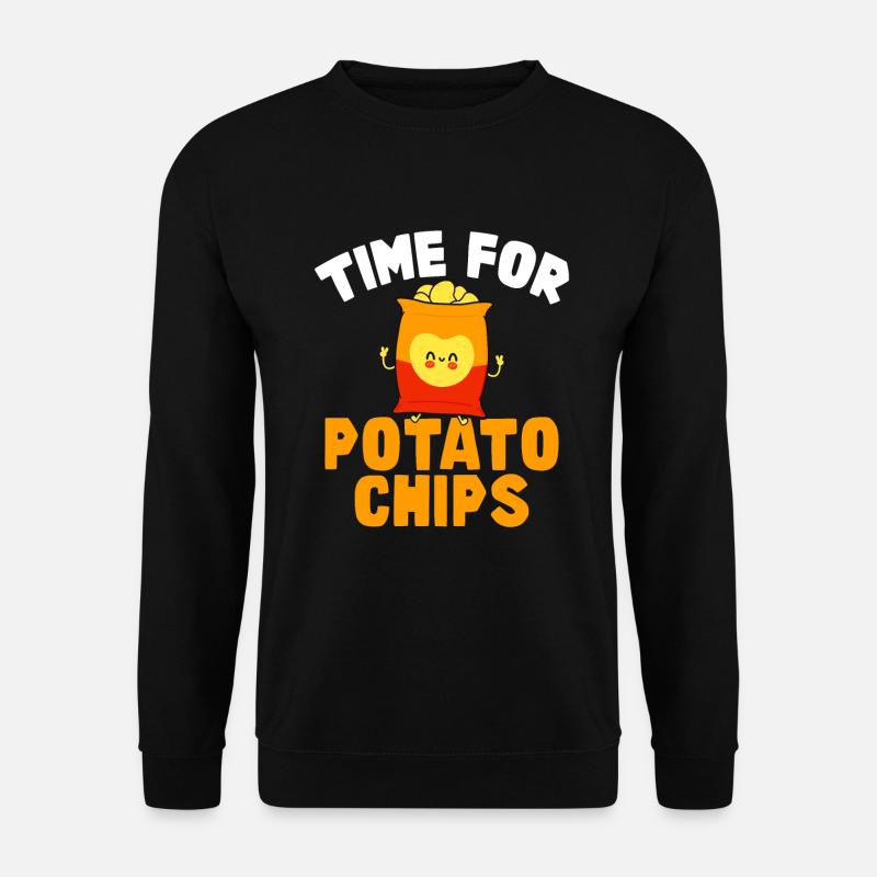Potato Chips Gift - Unisex Sweatshirt - black