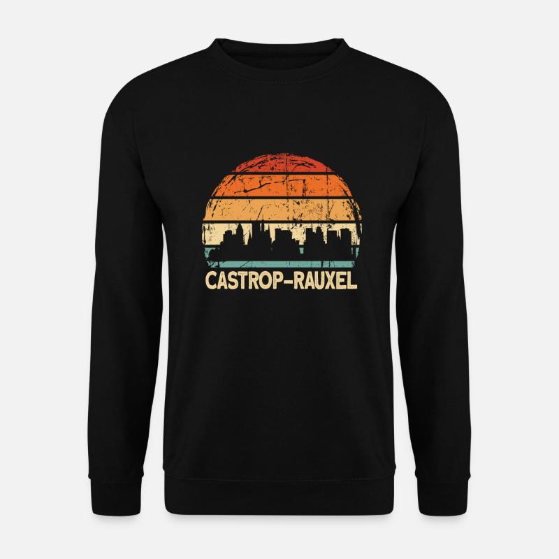 Castrop-Rauxel - Unisex Pullover - Schwarz