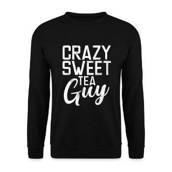 Sweet Tea Lover Gifts - Unisex Sweatshirt - black - Front - Alina (178cm) & Michal (187cm)