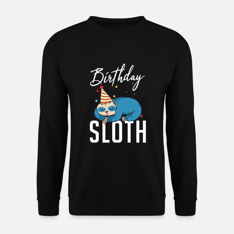 Sloth Lover Sloth Gift - Unisex Sweatshirt - black